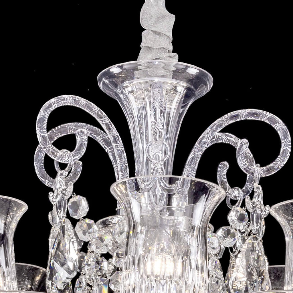 Auralite Crystal Cups Chandelier for Living Room