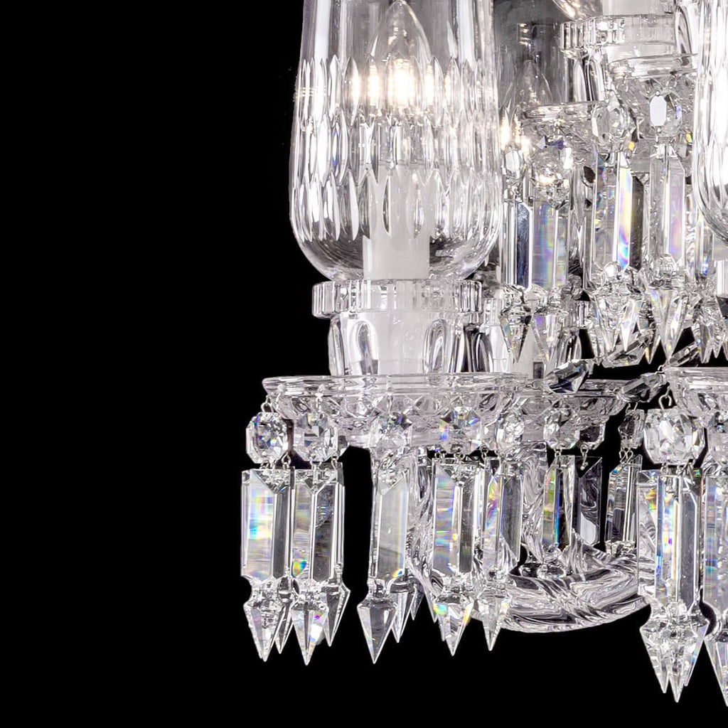 Auralite Crystal Cups Chandelier for Living Room