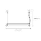DDR Industrial Tube Pendant Light