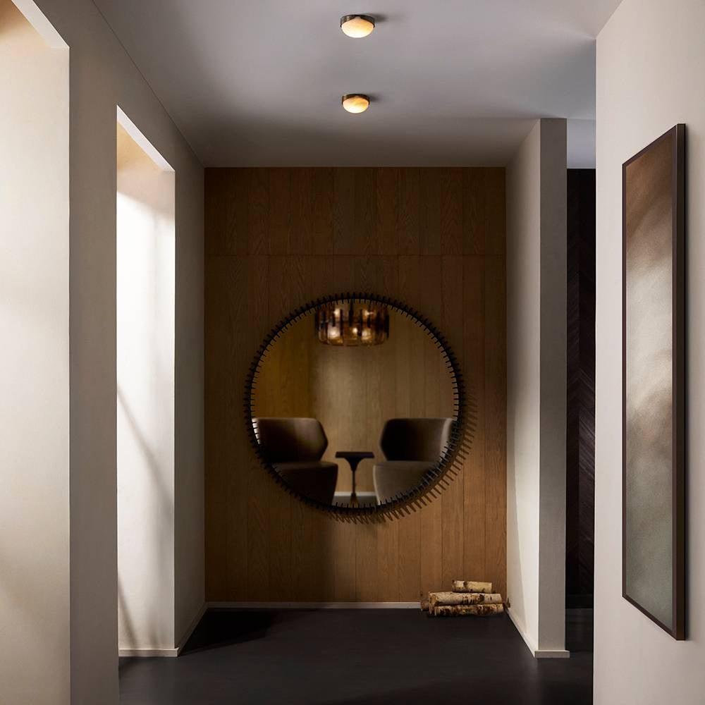 Elara Flush Mount DFC33 room scene