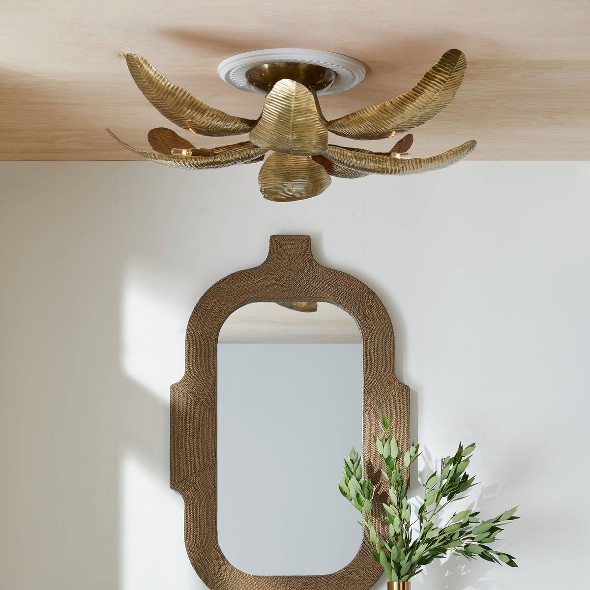 Farah Flush Mount DFI07 room scene