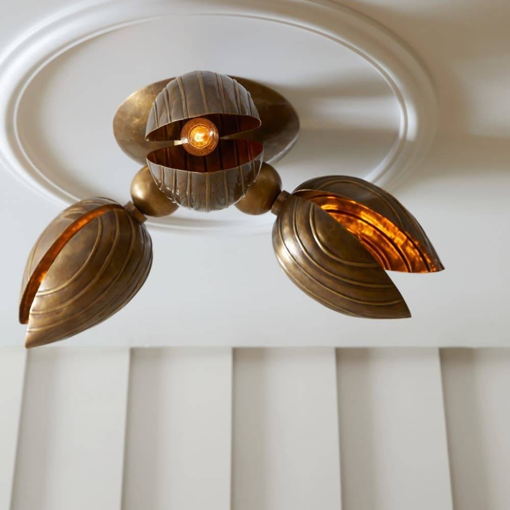 Inessa Flush Mount DFI11 room scene