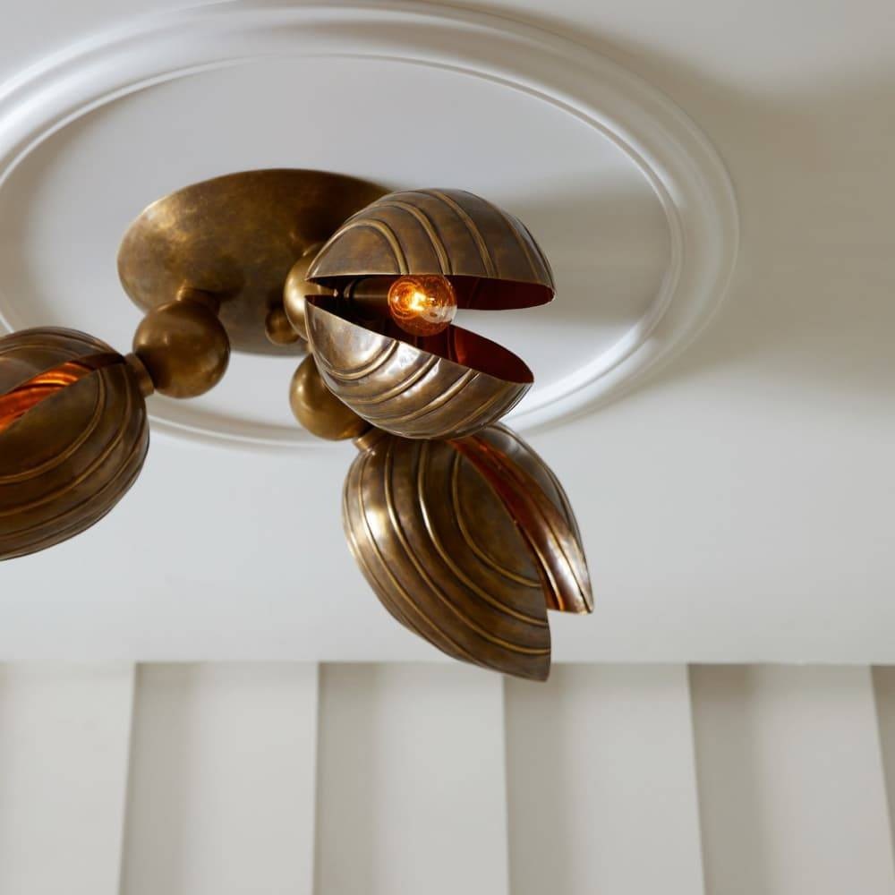 Inessa Flush Mount DFI11 room scene
