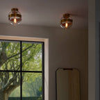 Garrison Small Flush Mount DFI12 room scene