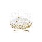 Bennett Meteor Shower Crystal Spiral Chandelier