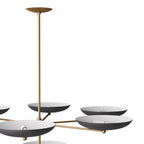 Griffith Two Tiered Chandelier DLC20 detail view