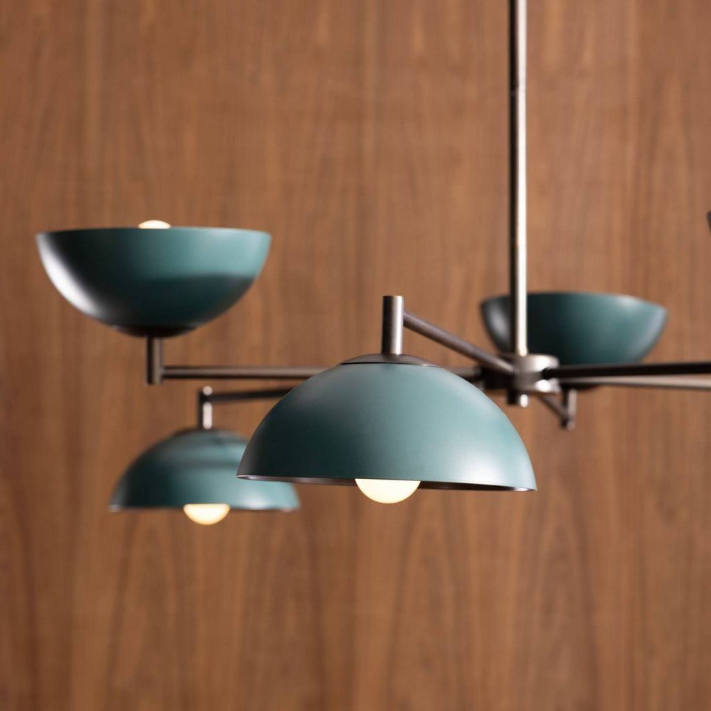 Evansville Chandelier DLC23 room scene