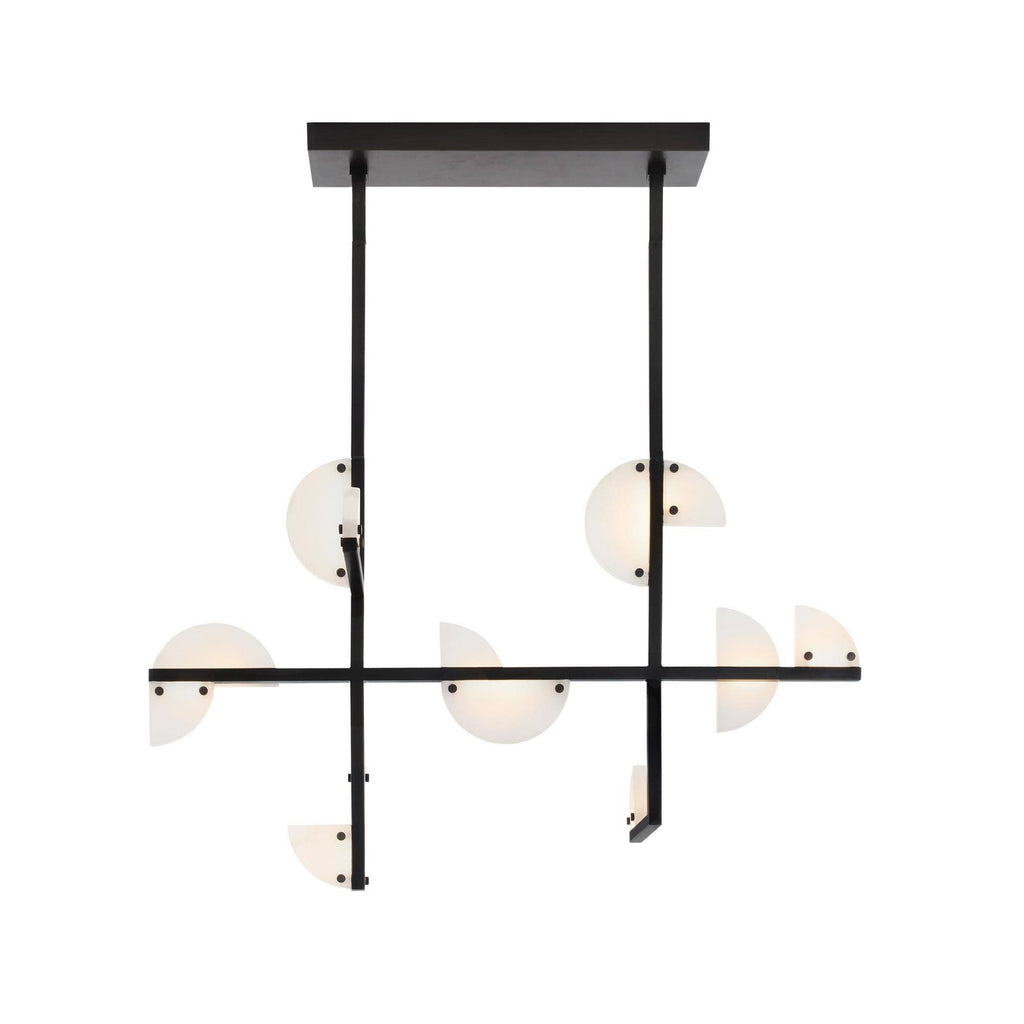 Nova Alabaster Linear Chandelier DLC41 main product view
