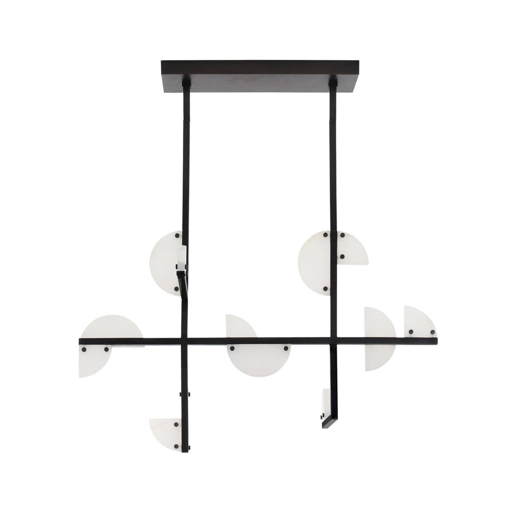 Nova Alabaster Linear Chandelier DLC41 alternate product view