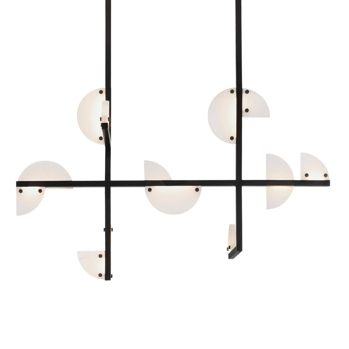 Nova Alabaster Linear Chandelier DLC41 alternate product view