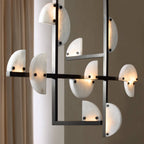 Nova Alabaster Linear Chandelier DLC41 product view
