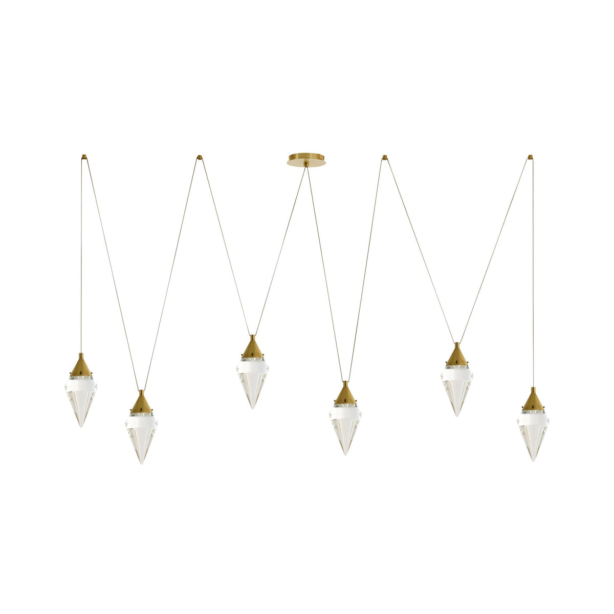 Berkley Multi-Drop Chandelier DLC60 alternate product view