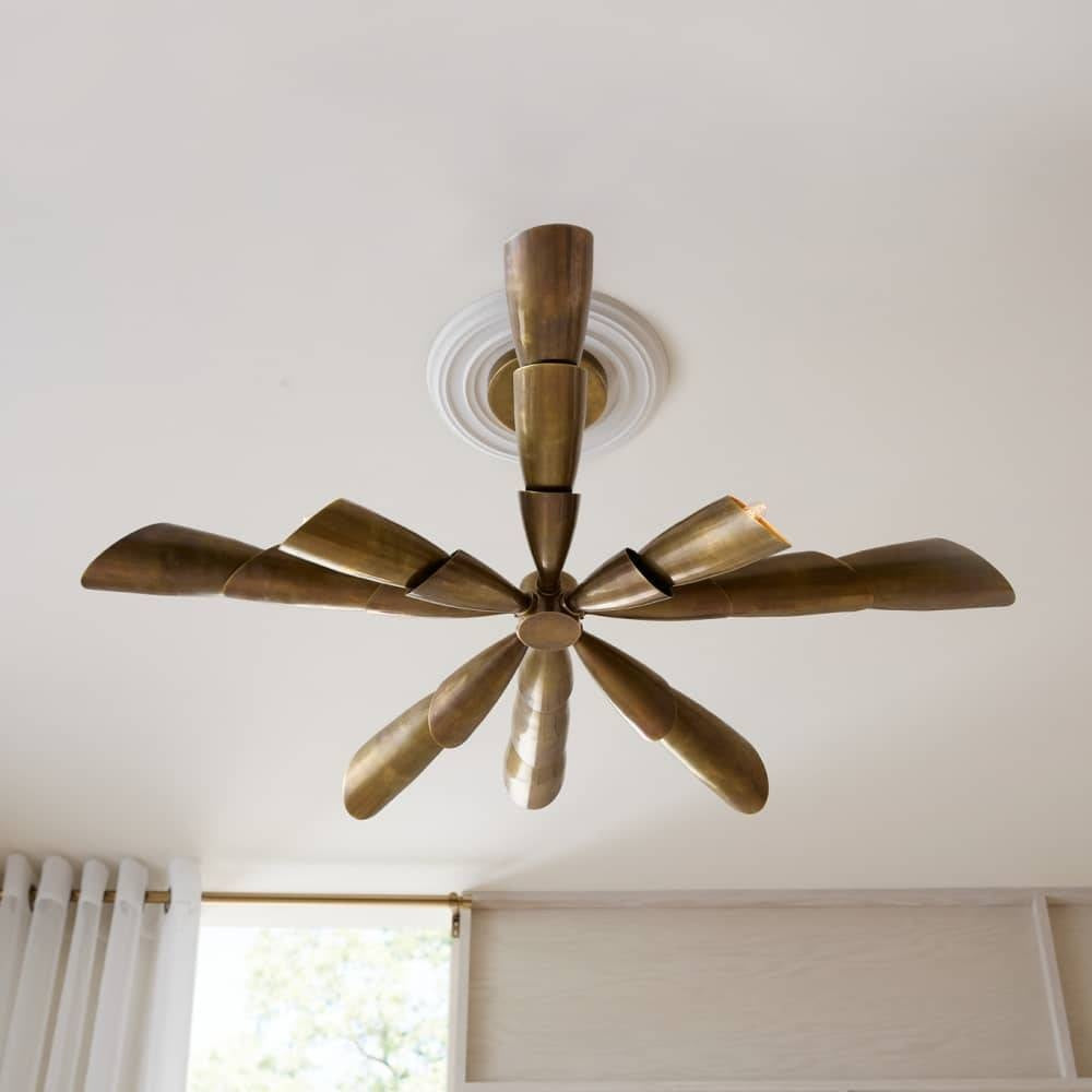 Morgan Flush Mount DLI13 room scene