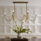 Kalama Linear Chandelier DLS16 room scene