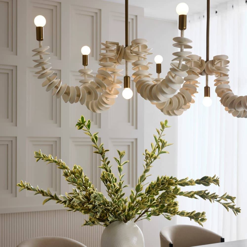 Kalama Linear Chandelier DLS16 room scene