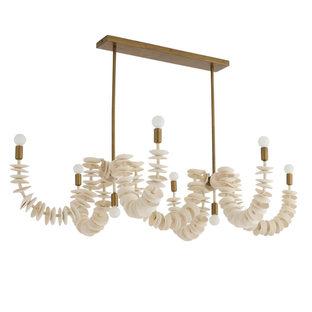 Kalama Linear Chandelier DLS16 detail view