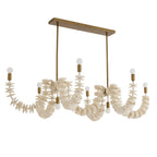 Kalama Linear Chandelier DLS16 detail view