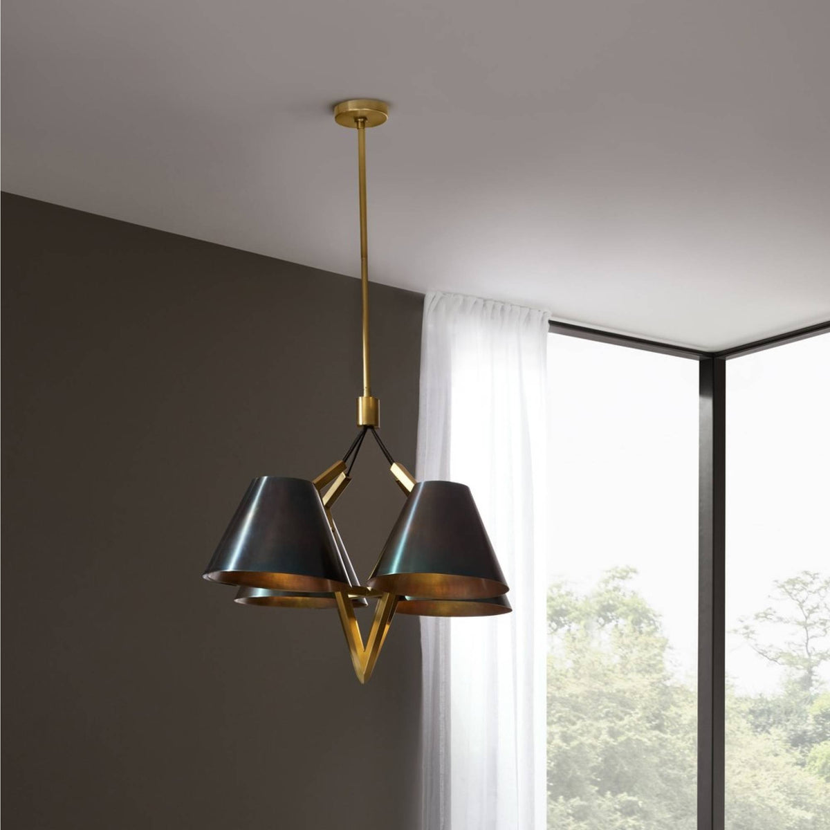 Abrams Chandelier DMC18 room scene