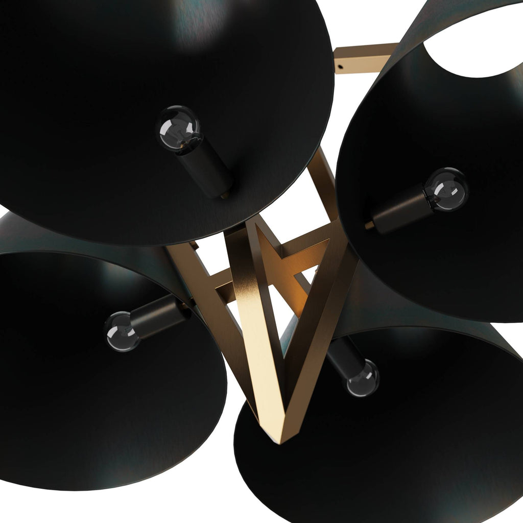 Abrams Chandelier DMC18 detail view