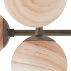 Hadden Linear Chandelier DMC30 detail view