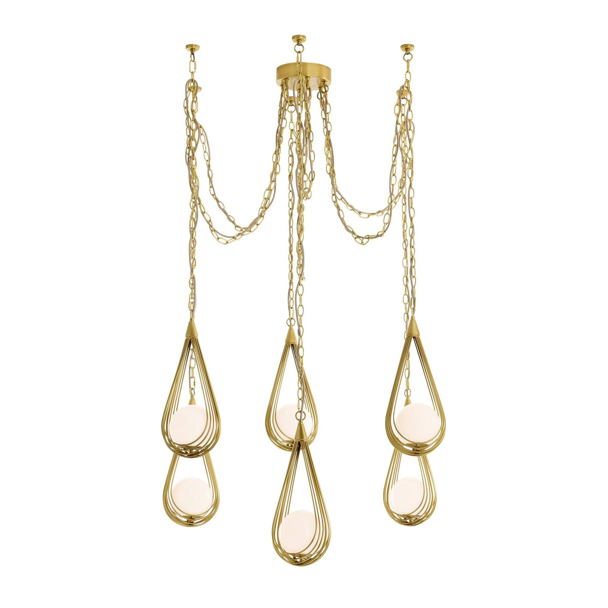 Ova Multi-Drop Chandelier DMC38 main product view