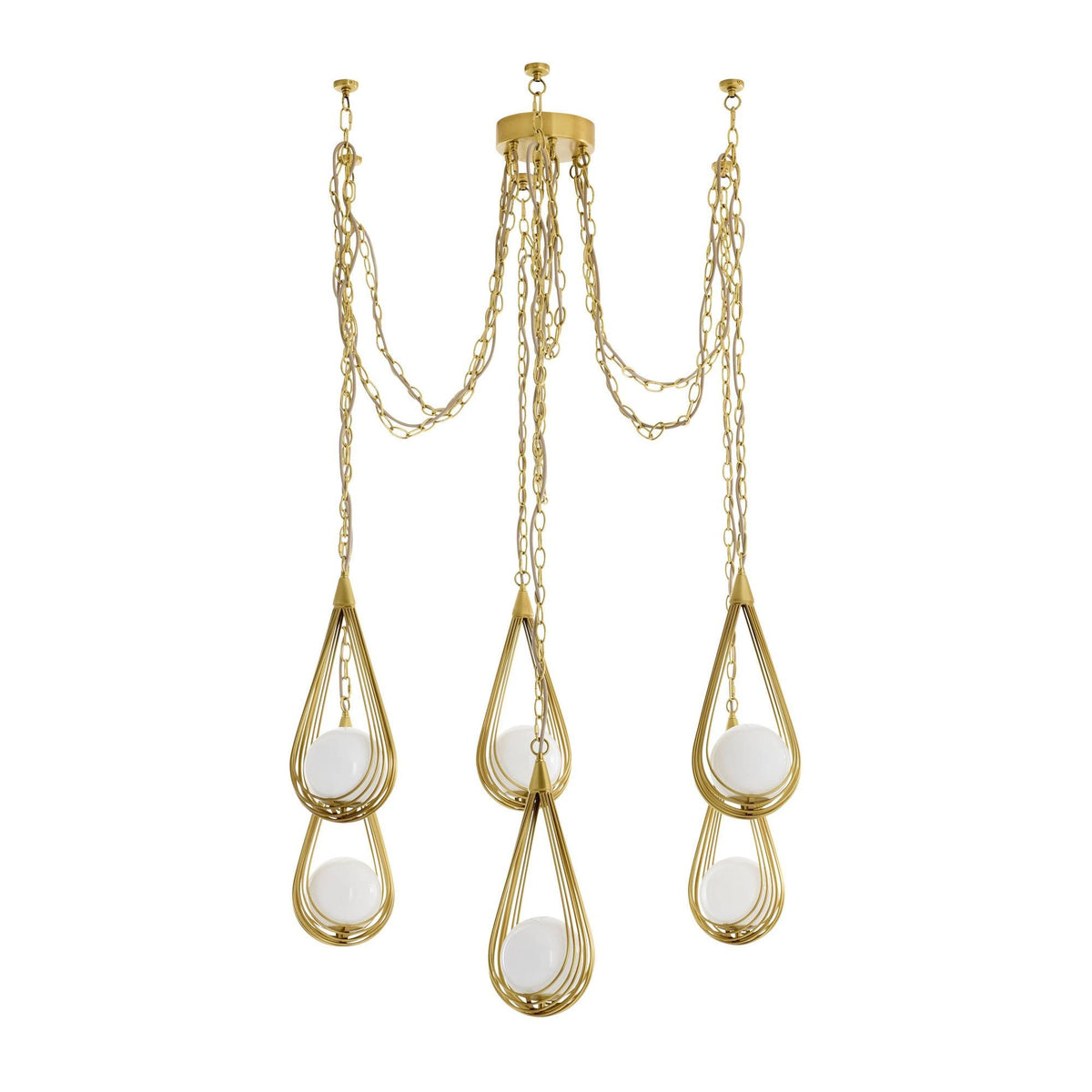 Ova Multi-Drop Chandelier DMC38 alternate product view