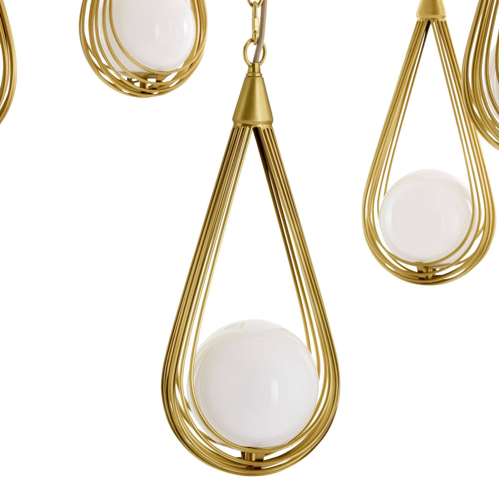Ova Multi-Drop Chandelier DMC38 detail view