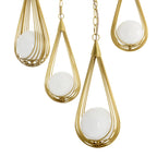 Ova Multi-Drop Chandelier DMC38 detail view