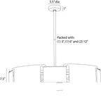 Ivan Chandelier DMI23 technical dimension drawing