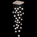 Vitrina Crystal Drop Orbs 30 Ball Large Chandelier