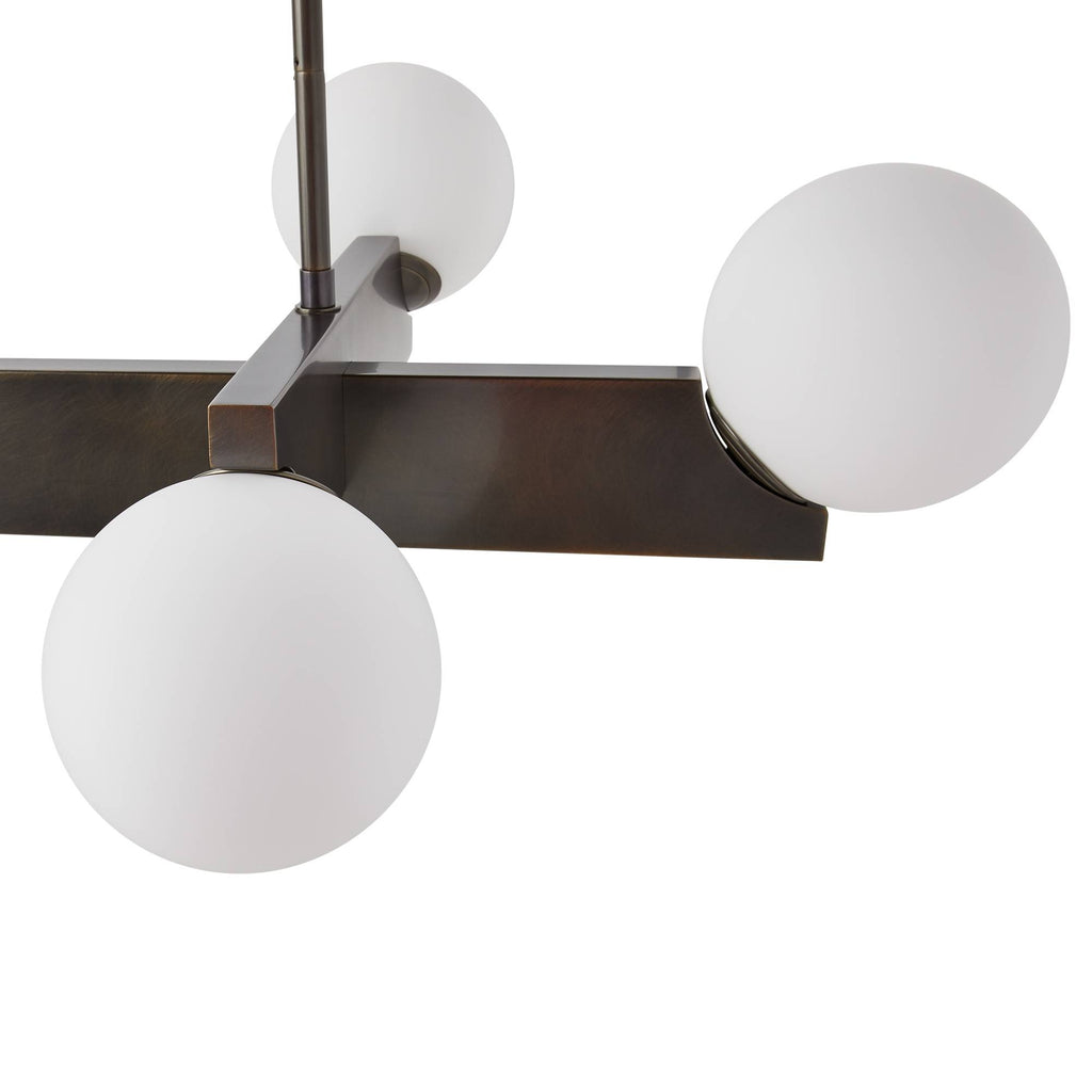 Tallow Linear Chandelier DRC02 detail view
