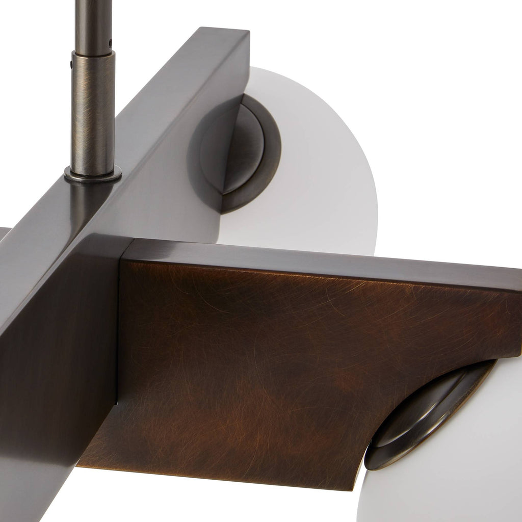 Tallow Linear Chandelier DRC02 detail view