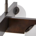 Tallow Linear Chandelier DRC02 detail view