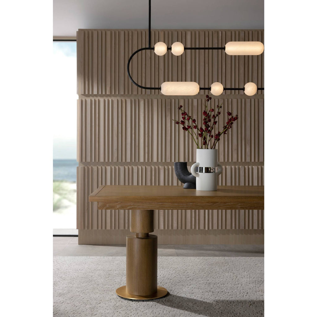 Tenzin Linear Chandelier DRC03 room scene