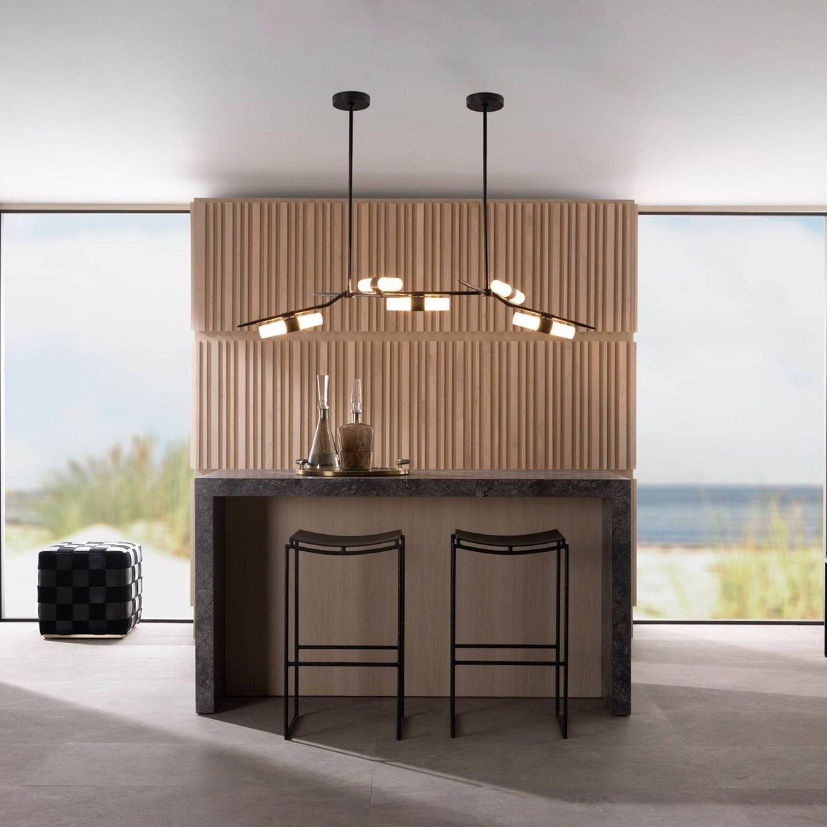 Travis Chandelier DRC04 room scene