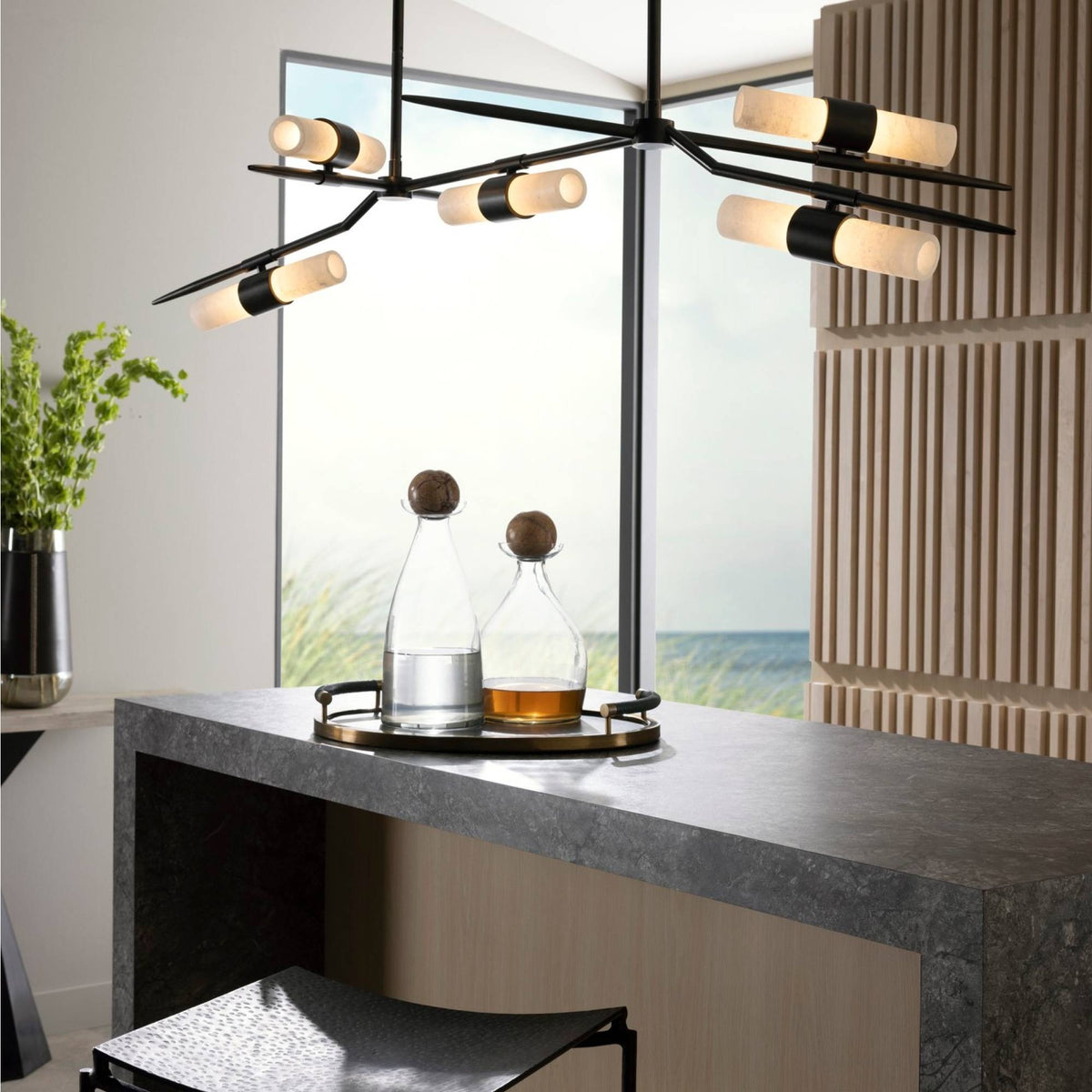 Travis Chandelier DRC04 room scene