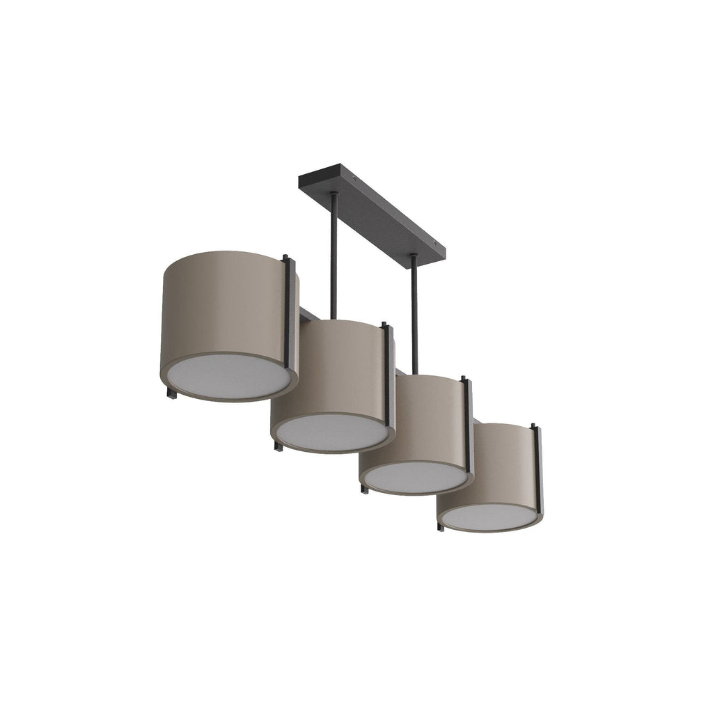 Zachary Linear Chandelier DRC05 detail view