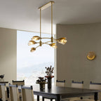 Ximena Linear Chandelier DRC07 room scene