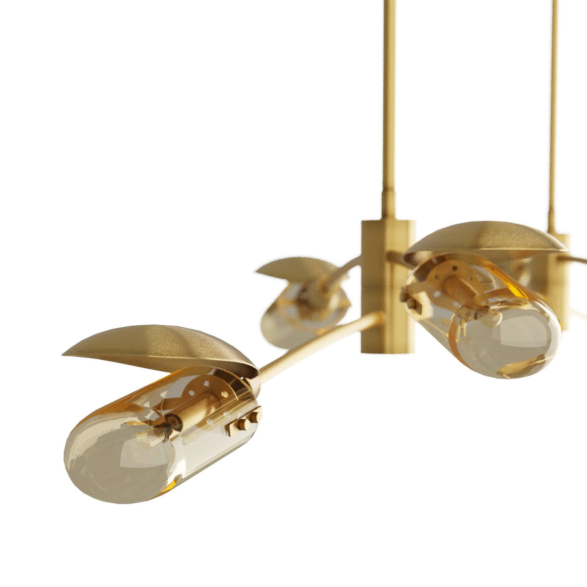 Ximena Linear Chandelier DRC07 detail view