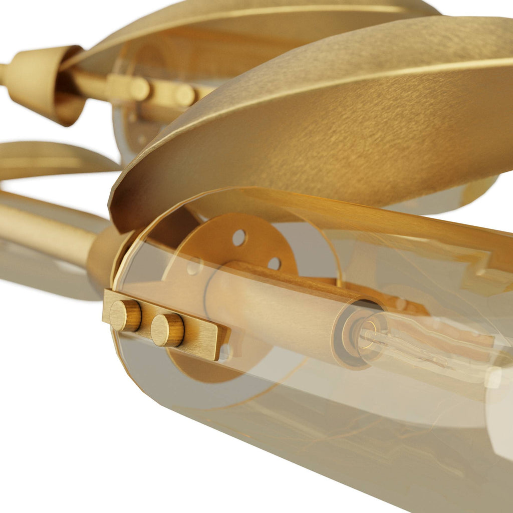 Ximena Linear Chandelier DRC07 detail view