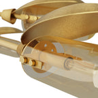Ximena Linear Chandelier DRC07 detail view