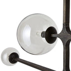 Dillon Linear Chandelier DRC08 detail view