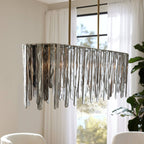 Leighton Linear Chandelier DRC11 room scene