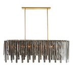 Leighton Linear Chandelier DRC11 detail view