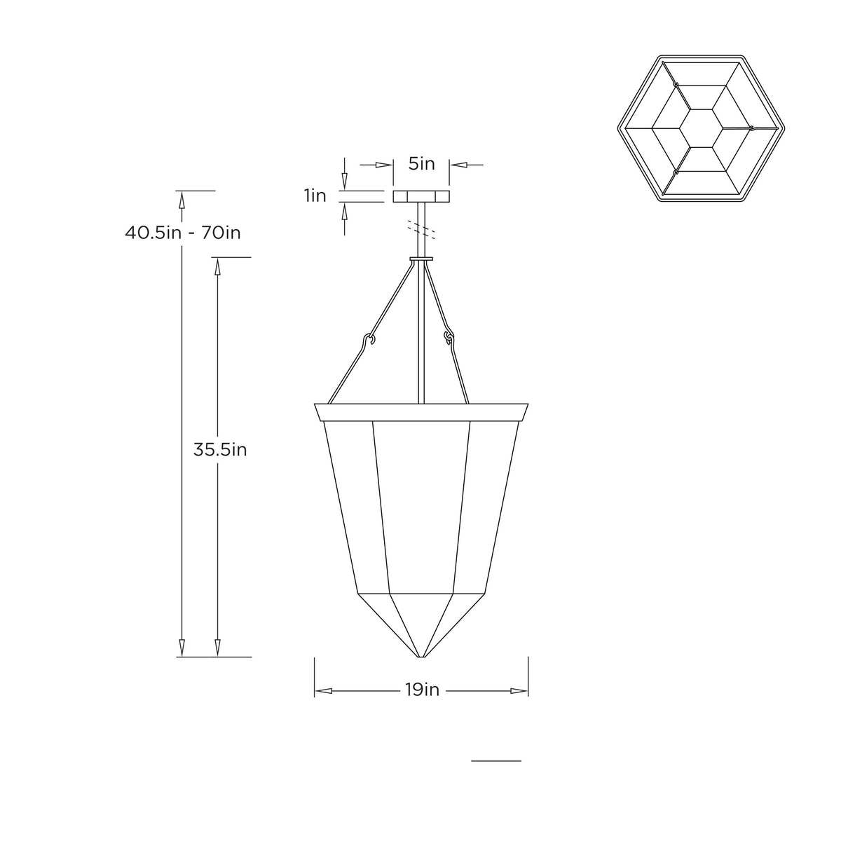 Lillian Pendant DSC09 technical dimension drawing
