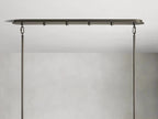 Delsie Oval Art Glass Chandelier 51-Inch63-Inch72-Inchl