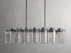 Delsie Oval Art Glass Chandelier 51-Inch63-Inch72-Inchl