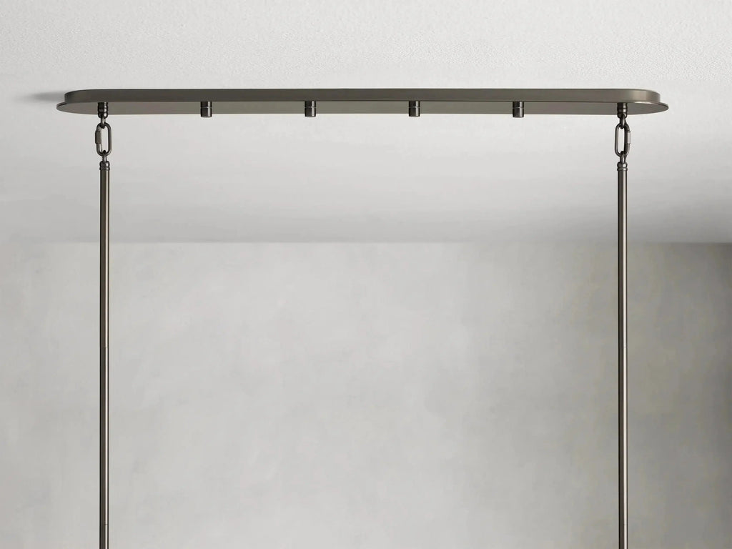 Delsie Oval Art Glass Chandelier 51-Inch63-Inch72-Inchl