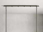 Delsie Oval Art Glass Chandelier 51-Inch63-Inch72-Inchl