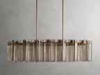Delsie Oval Art Glass Chandelier 51-Inch63-Inch72-Inchl